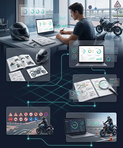 How to Prepare for the Sharjah Motorcycle Theory Test