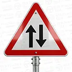 Two-way traffic ahead