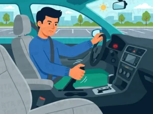 Before leaving your parked vehicle, you should: