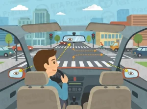 A defensive driver should:
