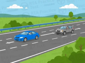 Why is maintaining a safe following distance important?