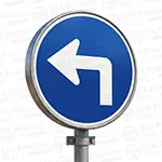 Turn left only