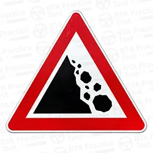 Falling rocks