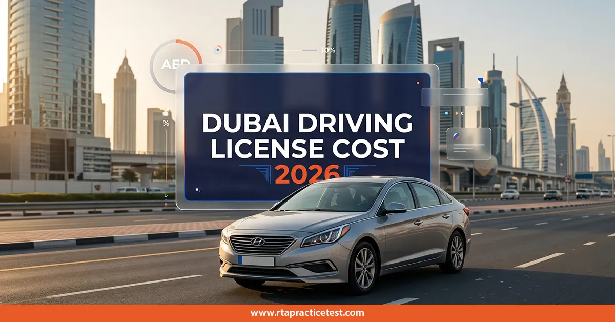 You are currently viewing How Much Does a Driving License Cost in Dubai in 2026?