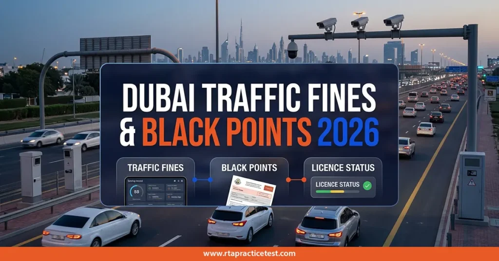 Dubai Traffic Fines & Black Points List (2026): How to Check, Pay & Reduce Points