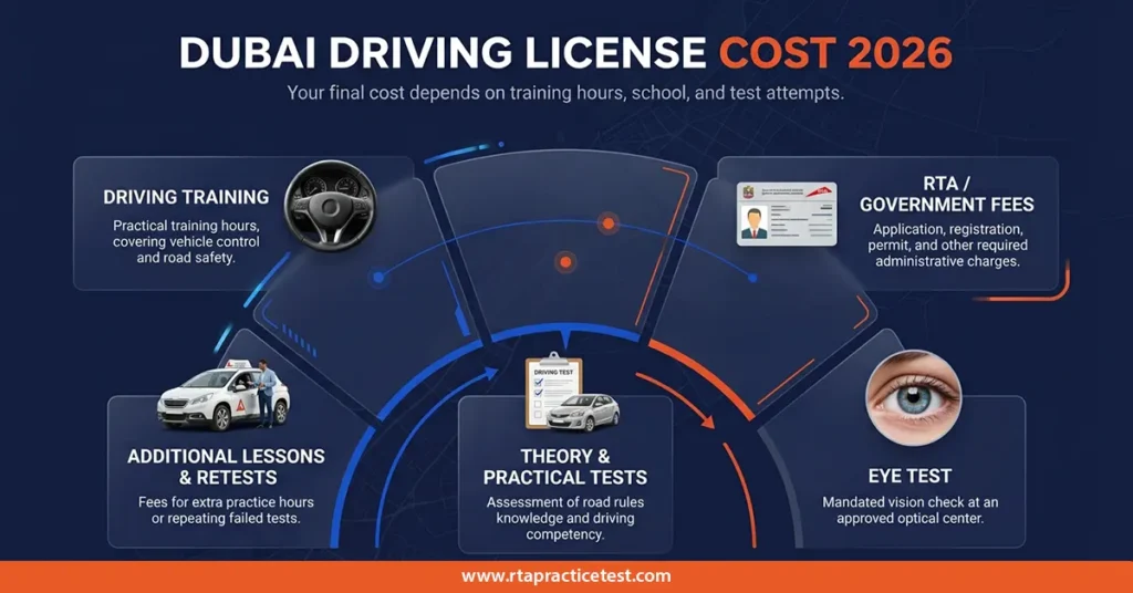 02 Dubai Driving License Cost Breakdown 2026