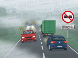 You should avoid overtaking when: